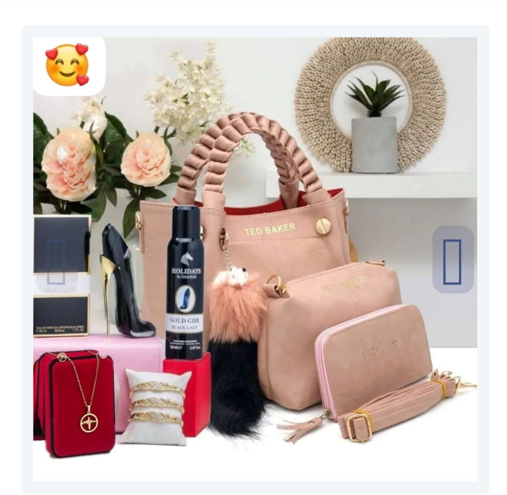 طقم ديال 9 ديال البياس من TED BAKER – أناقة، جودة، وستيل عالي 💯✨