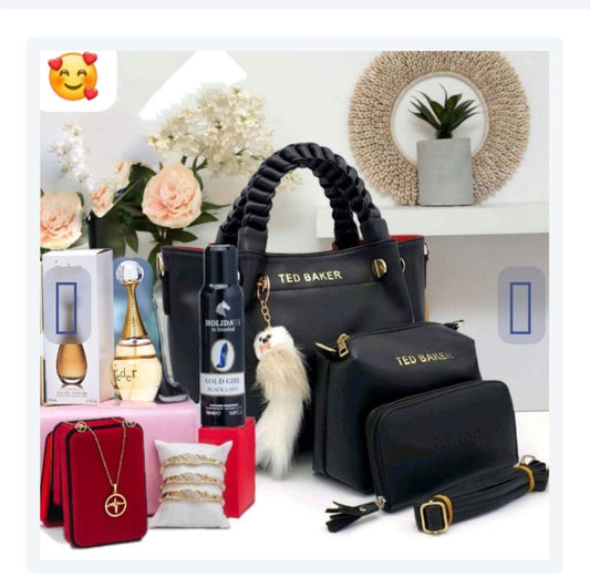طقم ديال 9 ديال البياس من TED BAKER – أناقة، جودة، وستيل عالي 💯✨
